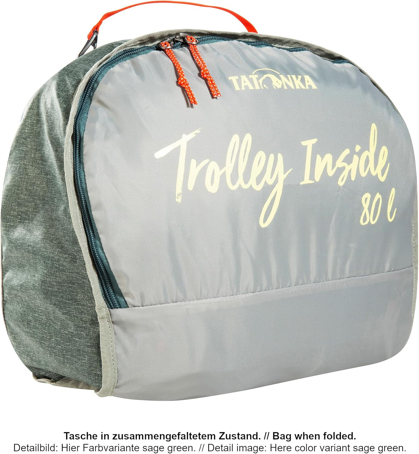 Tatonka Trolley Duffle Roller, 80 L, Foldable Travel Bag with Wheels and Backpack Function, Stows in Own Lid Pocket, 80 Litre Volume image number 6