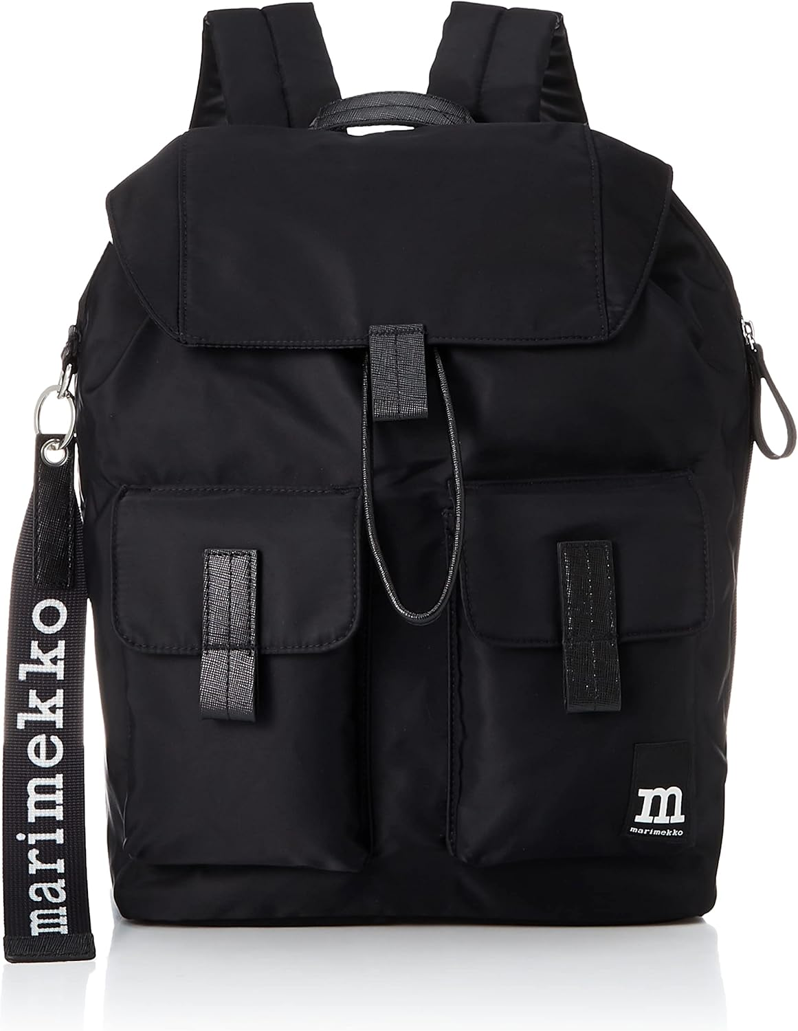 Marimekko 91198 009 EVERYTHING BACKPACK L SOLID BLACK, Black, Free Size image number 4