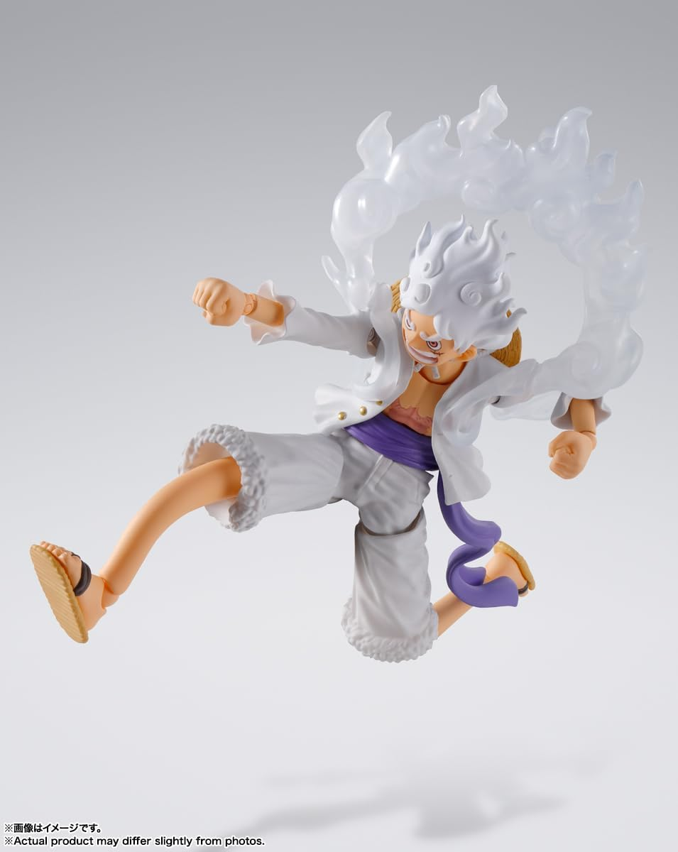 Tamashii Nations S.H.Figuarts One Piece Monkey D. Luffy Gear 5 image number 5