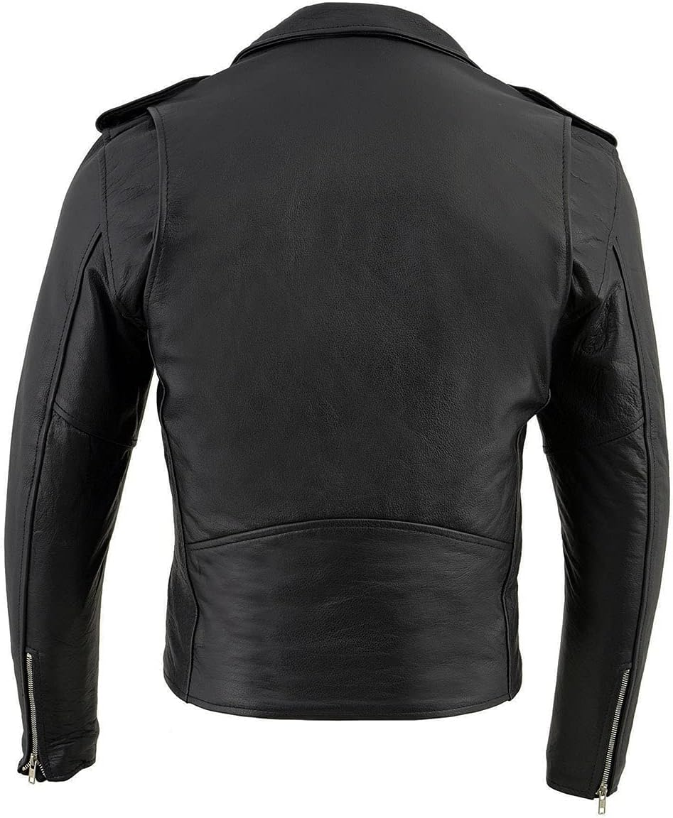 Milwaukee Men'S Motorcycle Jacket (Black, 4X-Large) image number 4