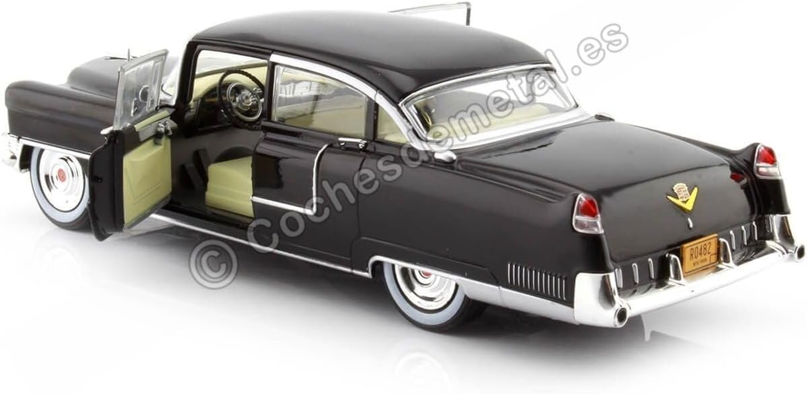 Greenlight 1:24 Scale the Godfather 1955 Series 60 Diecast Model Car, Black image number 4