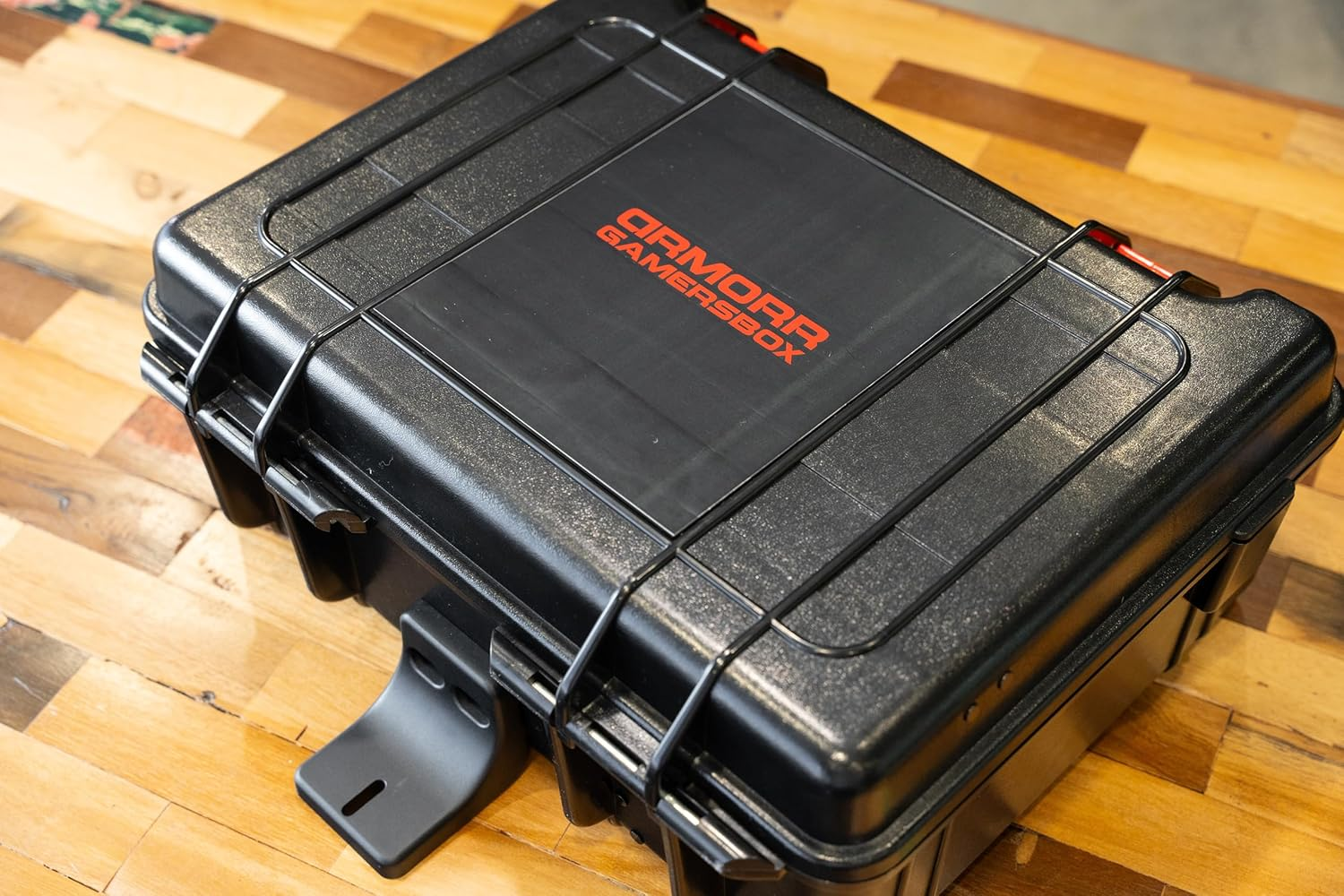 GAMERSBOX Waterproof Gaming Station to Fit PS5, PS4, Xbox Series, Built in 21.5" FHD Monitor Storage for Console, Controller. image number 6