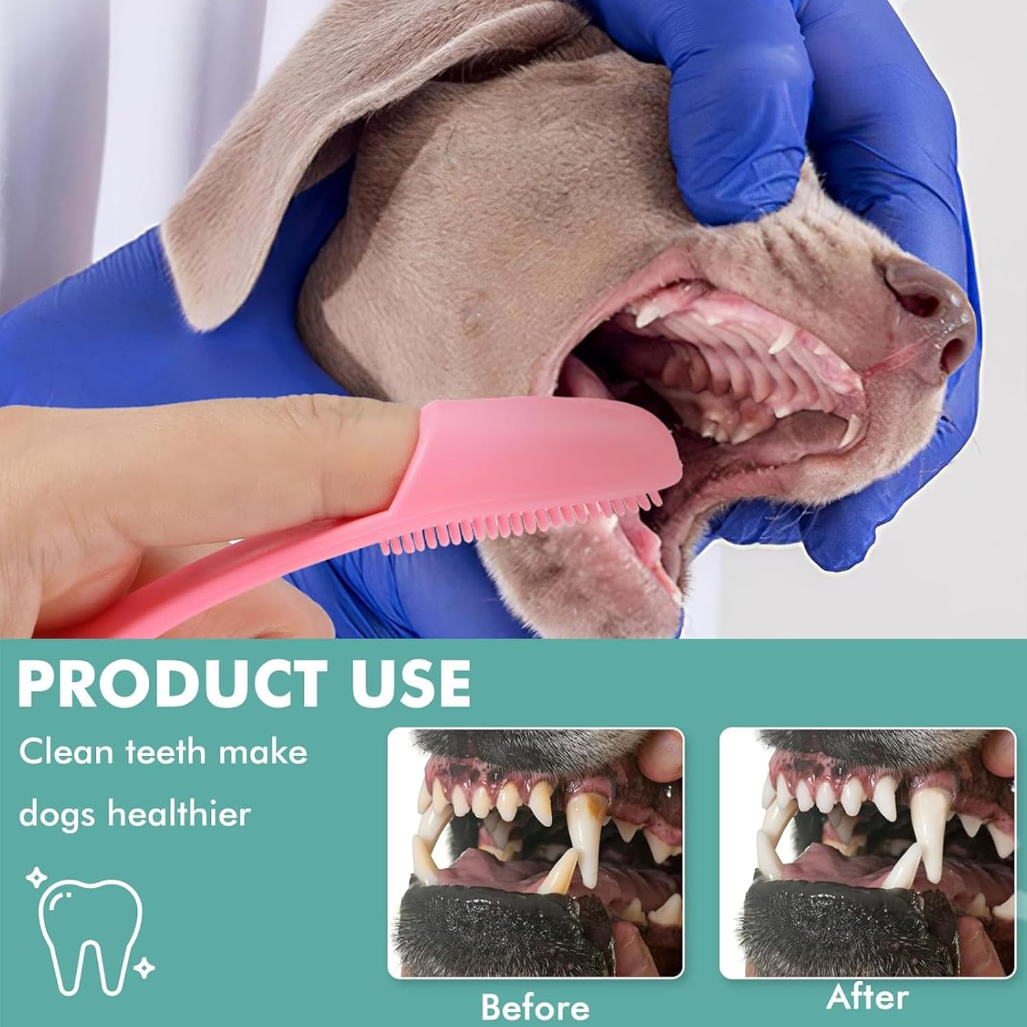 8 Pcs Cat Chin Brushes, Soft Silicone Manual Facial Cleansing Scrubber Cats Chin Cleaner Dog Finger Toothbrush Pet Tooth Brush with Improved Design for Dogs Cats Puppies Chin Cleaning Dental Care