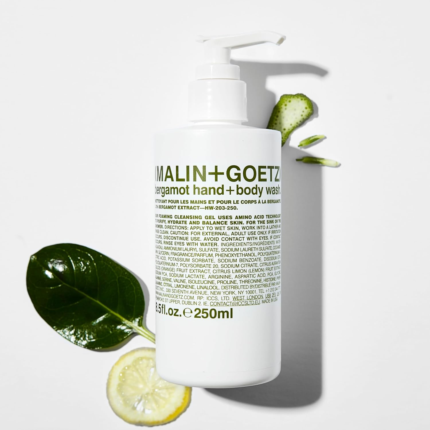 MALIN+GOETZ Hand + Body Wash - 250 Ml (Pack Of 1), Fresh image number 6