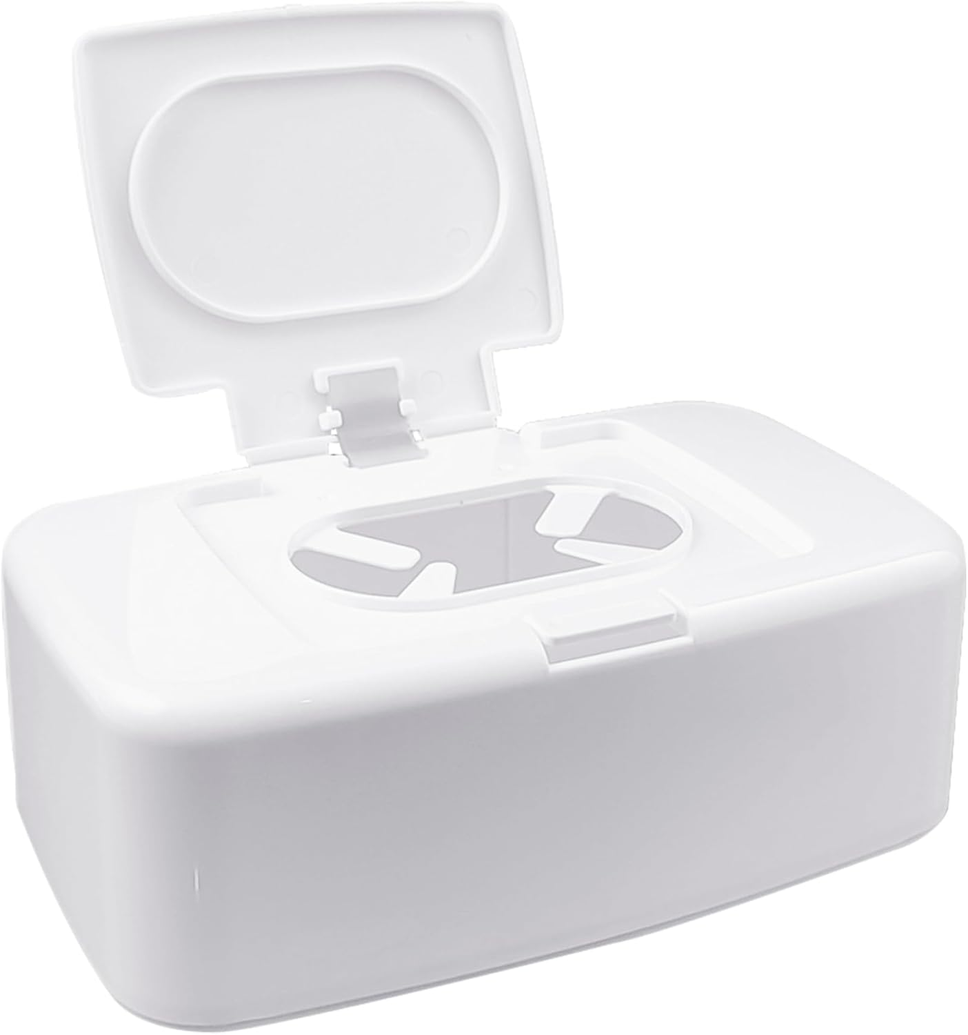 Baby Wipes Dispenser Refillable Wipe Holder One-Hand Operation Wipes Container Sealed Wet Dispenser Box for Bathroom Keeps Wet Tissue Fresh Baby