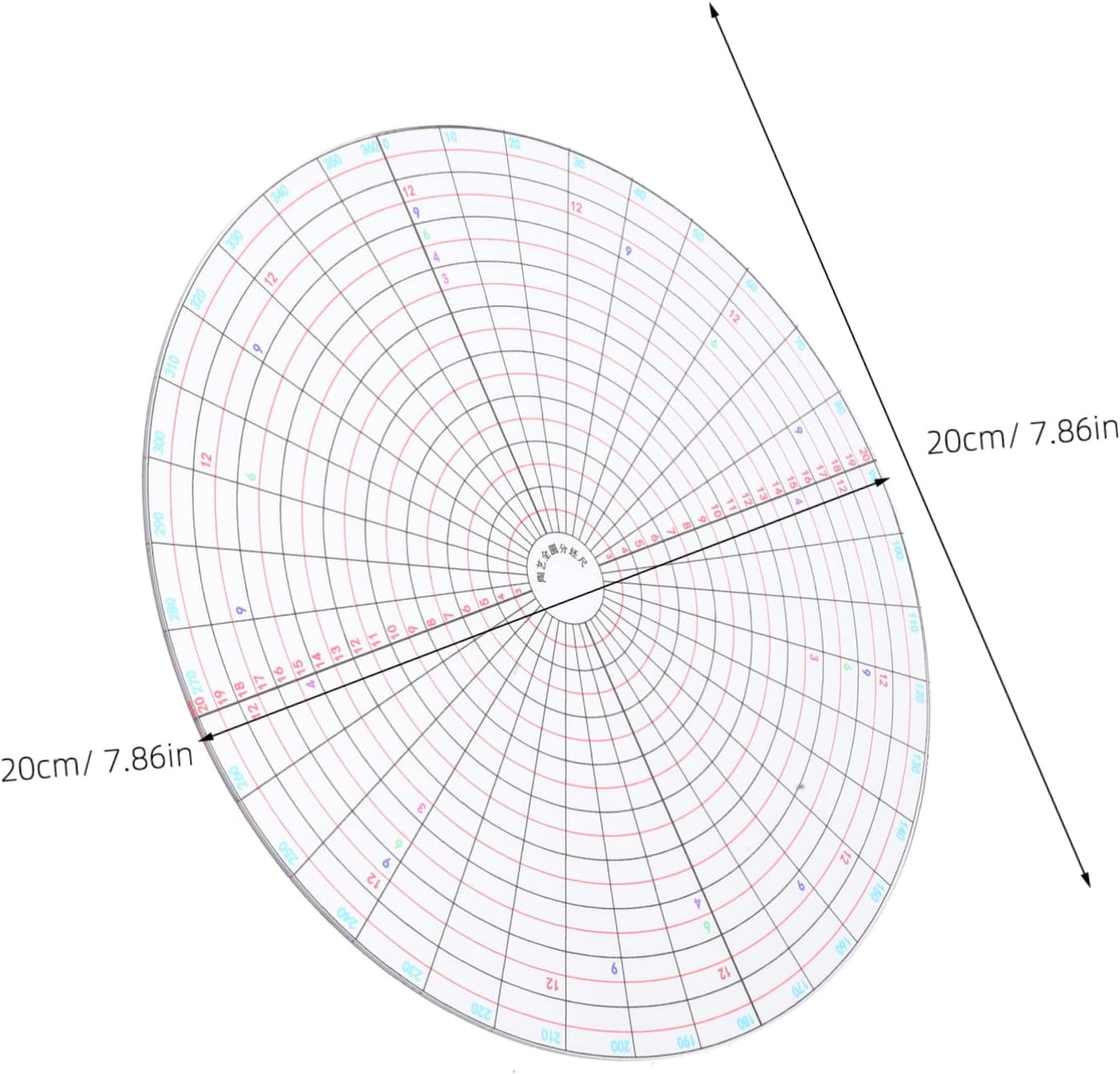 Pottery Tool Kit Clay Measuring Gauge Circle Maker Ruler for Making Circles and Trimming Tools for Pottery Polymer Clay and Ceramics image number 5