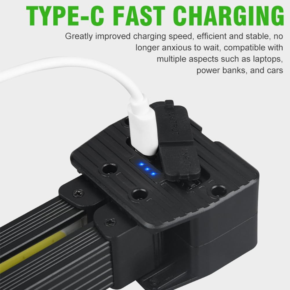 Portable LED Posing Lamp for Fitness | Gym Lamp for Posing & Bodybuilding | Rechargeable LED Posing Light with 180&deg; Fold & Dimming | Ideal for Studio, Outdoors, and Home Use