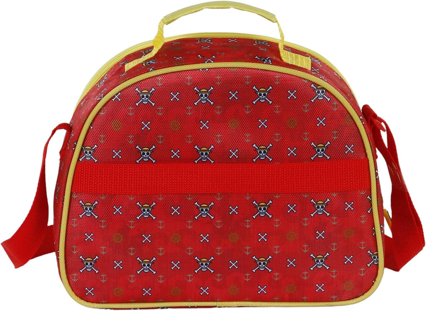 One Piece Luffy-3D Lunch Bag, Red, Red, 3D Lunch Bag Luffy