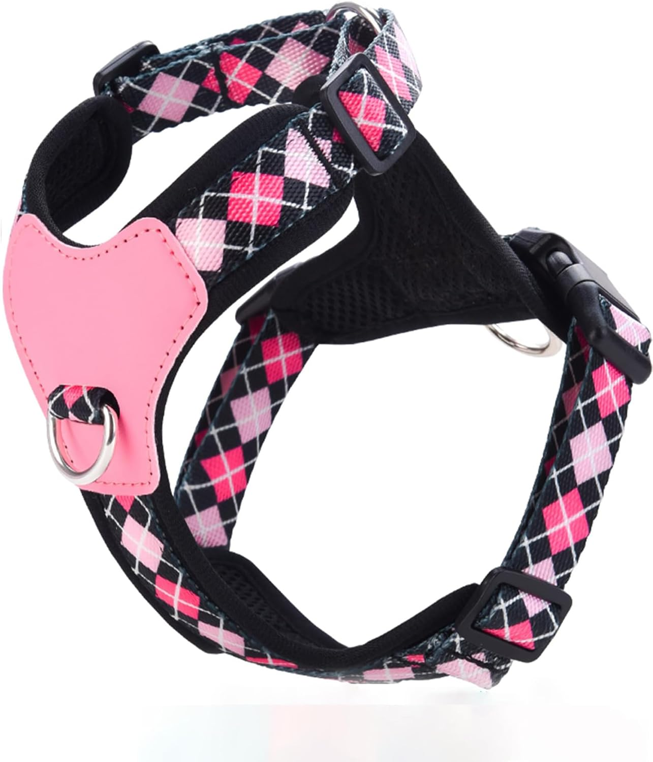 Purple Xs No Pull Dog Harness with 2 Leash Clips, Easy Walk Pet Harness Small Sized Dog, Adjustable Dog Vest Harness (Purple, XS)