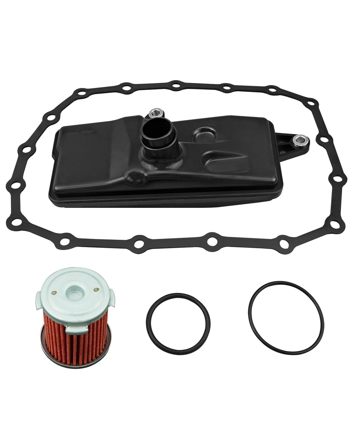 Transmission Filter and Gasket Kit & Cooler Fit for Honda Civic FIT HR-V L4 1.5L 1.8L 2.0L 2014 2015 2016 2017 2018 2019, Replace 21814-5T0-000 25420-5T0-003 25450-P4V-013, Filter & Cooler & Gasket image number 4