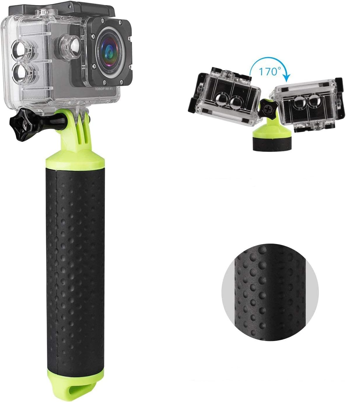 WOLFANG Floating Grip Action Cam Selfie Snorkeling Swimming Diving image number 1
