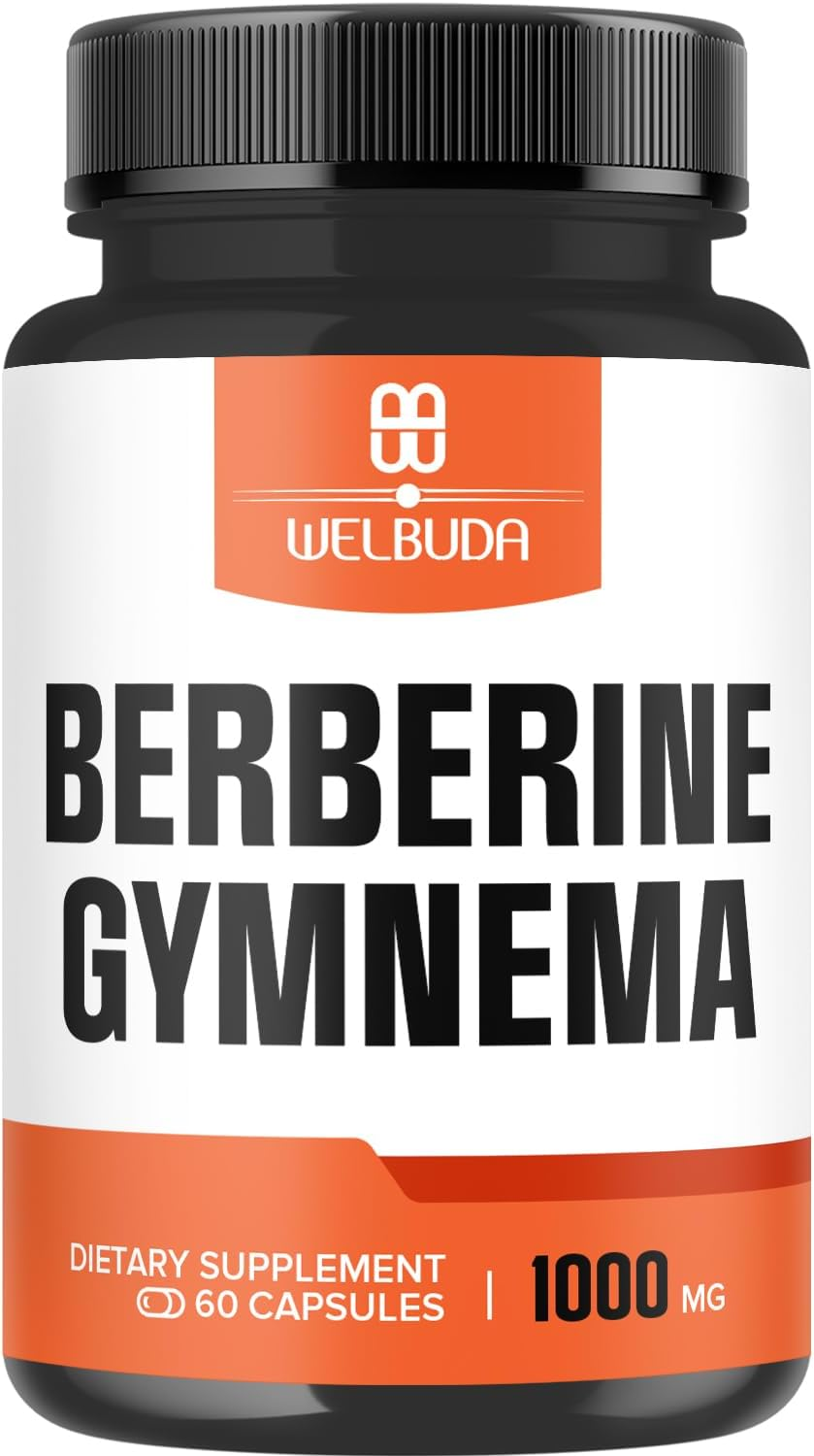 Berberine Supplement with Gymnema Sylvestre Leaf - 60 Capsules image number 6