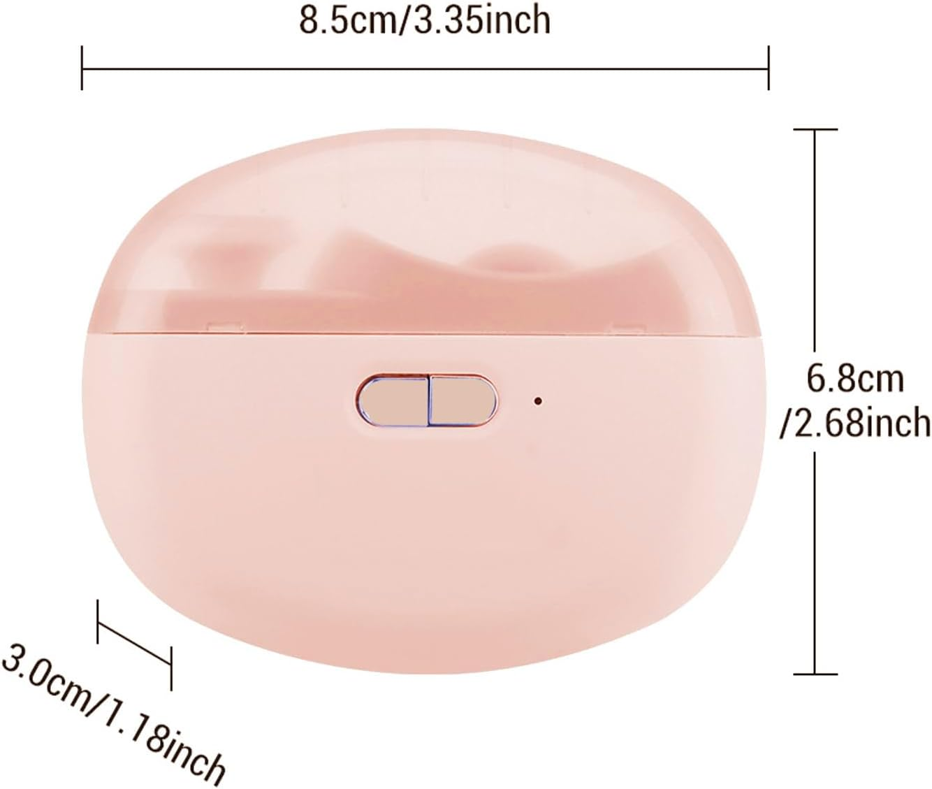 USB Nail Trimmer &ndash; Low Noise Fingernail Device, LED Grooming Clipper | Safe Nail Cutter File, Rechargeable Tool with Gentle Use Application, Adult-Friendly Setup, Home Care Scene - White image number 4