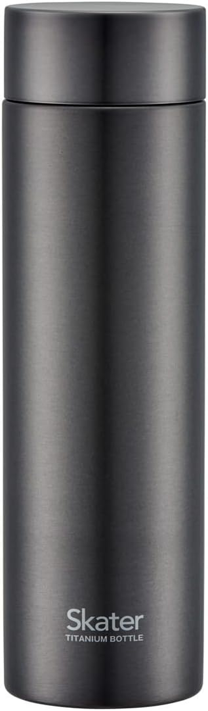 Skater TMB2-A Ultra Lightweight Titanium Mug Bottle, 6.8 Fl Oz (200 Ml), Basic, Wooden Box Included