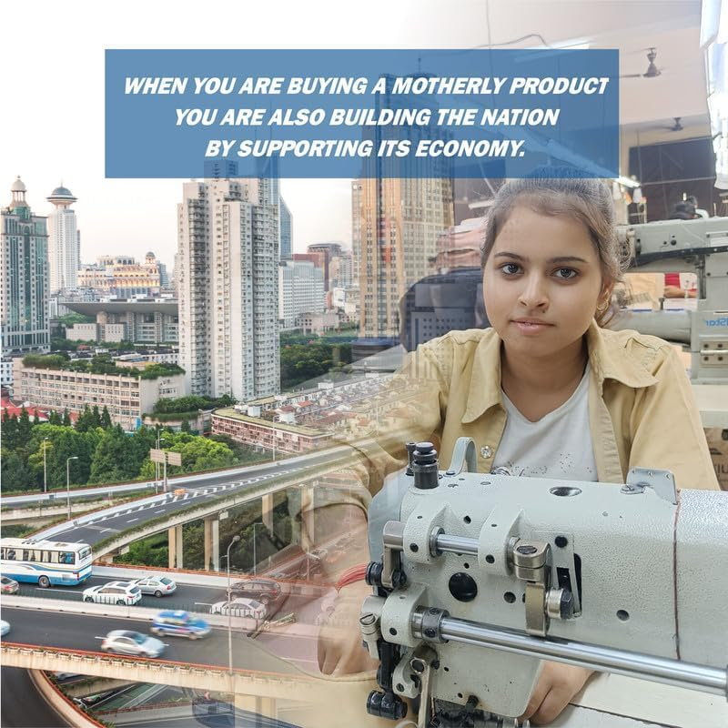 Motherly Quilted Diaper Bag for Mothers for Travel, Maternity Bag for Newborn Baby, Mother Travelling Bag, Multi Pocket Backpack for Moms, Water Resistant Baby Bag with Warranty and Offers (Navy Blue) image number 1