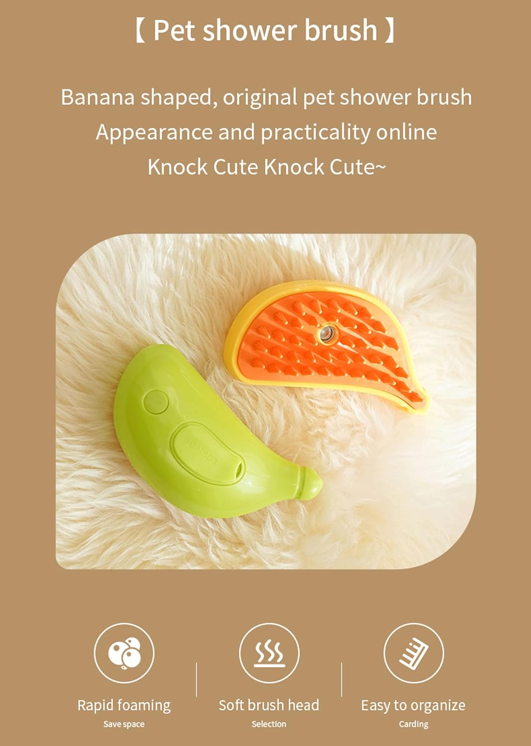 Dog Cat Brush with Steam 3 in 1 Massage Comb for Cats Rechargeable Cat Brush Massage Cat Hair Brush for Tangled and Loose Hair image number 5