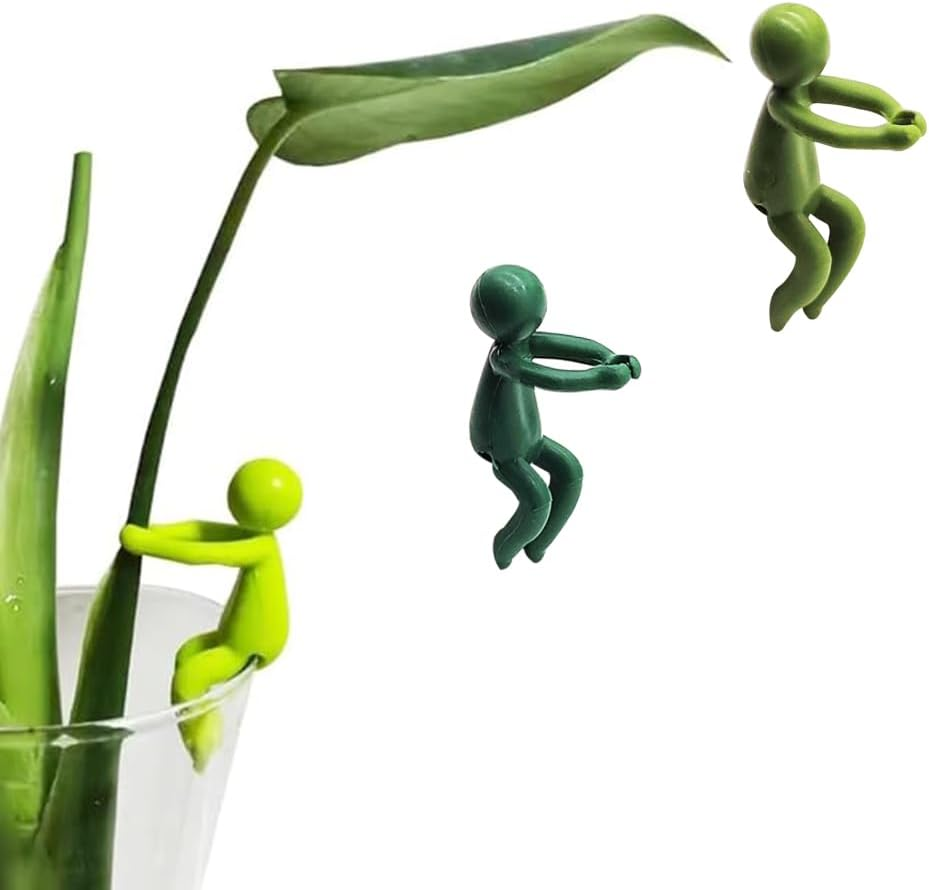 3 PCS Plant Propagation Buddy,Little Man Plant Supports Plant Holder for Sprouts,Stems Shoots, Cuttings,Plant Nurturing Decorative Plant Supports Garden Decoration,Plant Lover Gifts image number 6