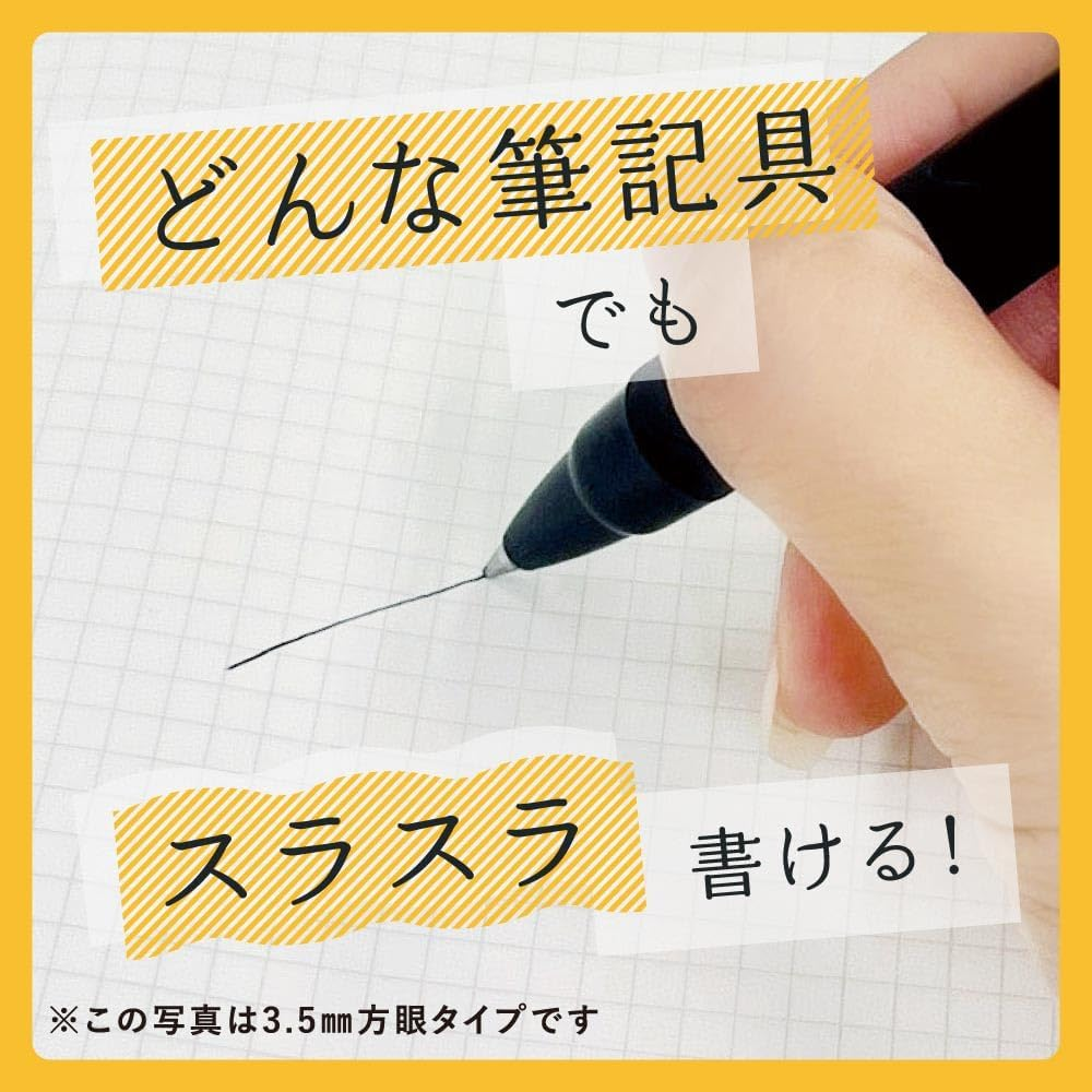 NOLTY Nolty Notebook A5 Asymmetric, 0.24 Inch (6.0 Mm) Ruled, Dot Square, Gray NTBNT1102 image number 3