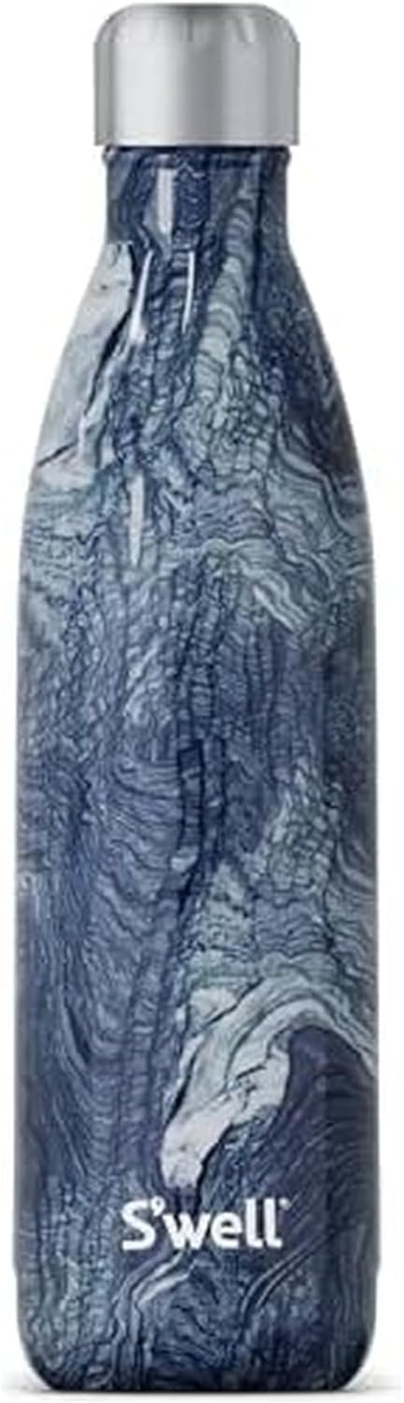 S'Well Stainless Steel Water Bottle 17 Ounces Celestial Green Triple Layered Vacuum Insulated Containers Keeps Drinks Cold for 36 Hours and Hot for 18 Perfect for on the Go