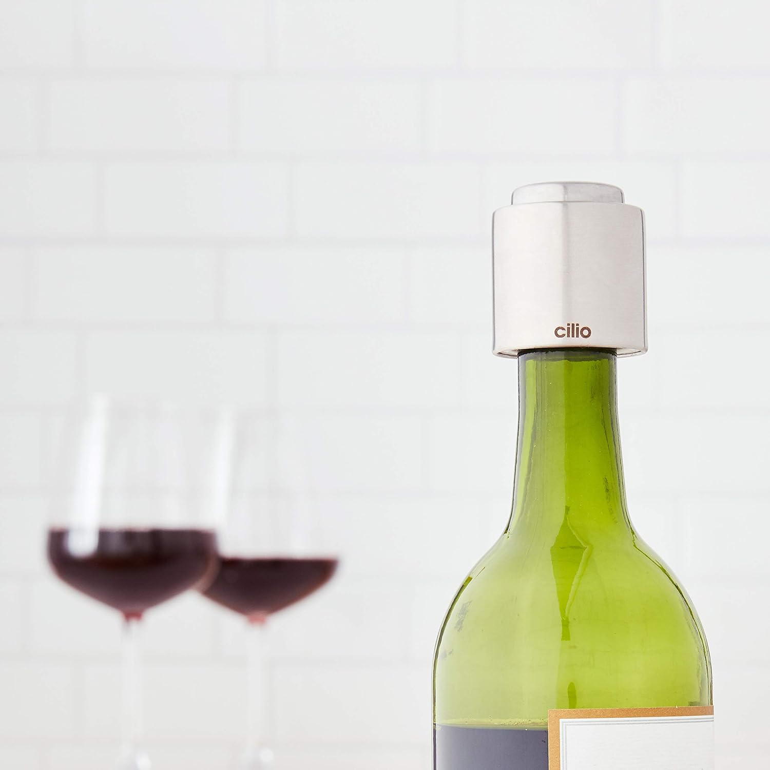 Cilio 18/10 Stainless Steel Wine Sealer