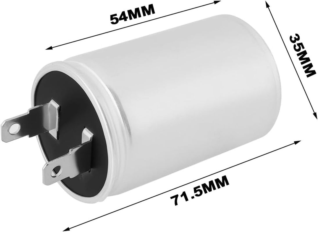 Ecsing 2Pcs Motorbike Flasher 6V 2X21W 2-Pin Flasher Relay Compatible with Simson S50 S51 S70 Compatible with MZ TS125 TS150 TS250 (OEM 8581.19/204181) image number 4