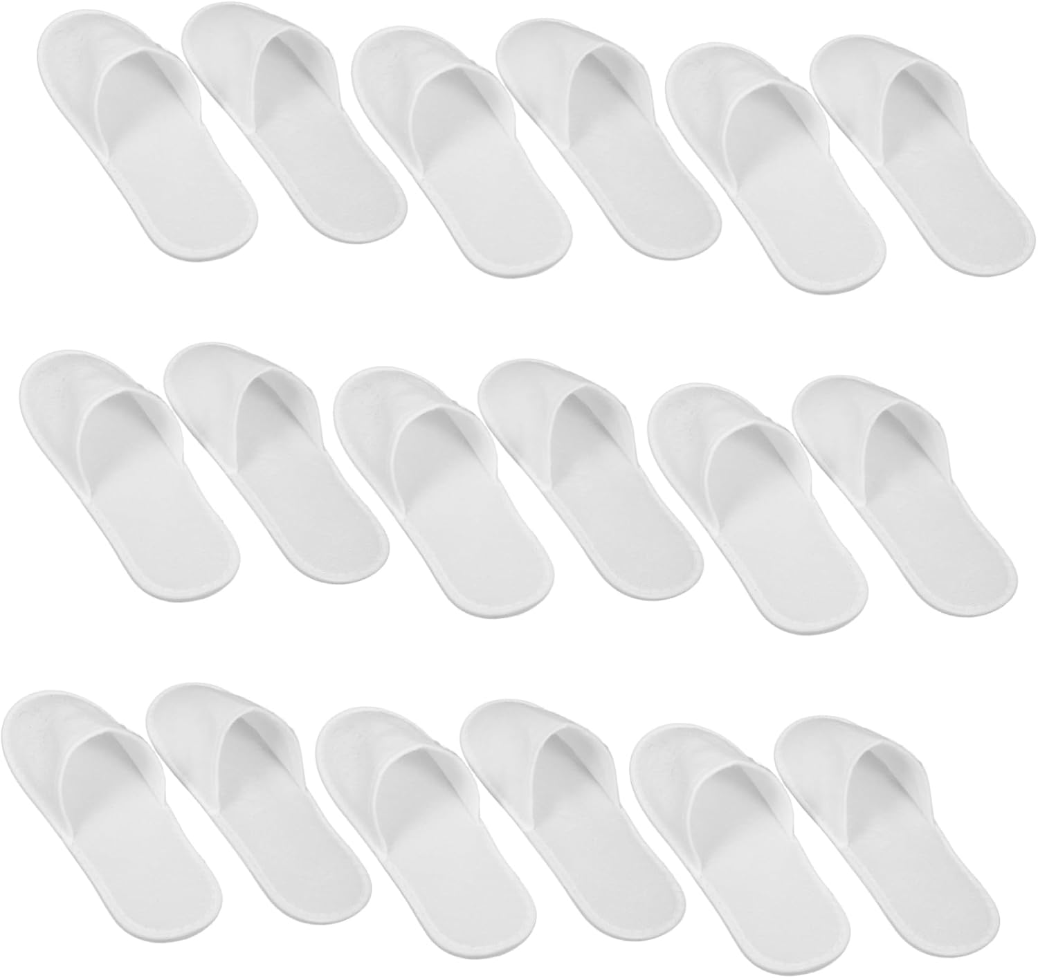 NOLITOY 10Pairs Hotel Guest Slippers Disposable Indoor Shoes One-Off Slipper for Home Travel image number 1