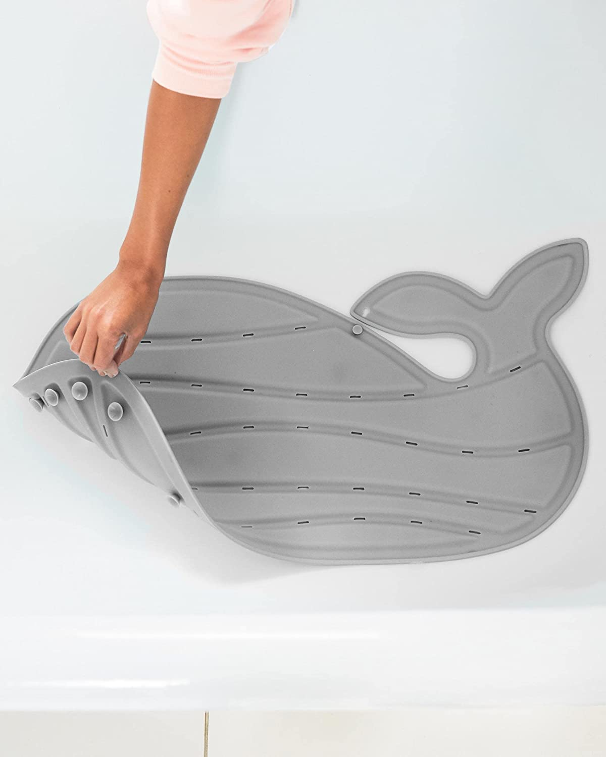 Skip Hop Moby Bath Mat - Grey - Blue image number 2