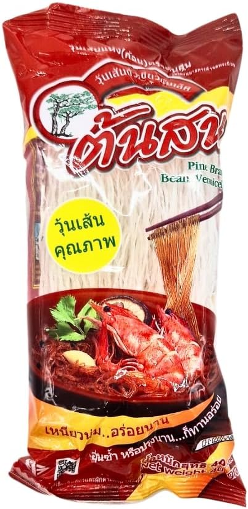 Pine Tree Bean Vermicelli Noodles 40G*10 (10 Pack)