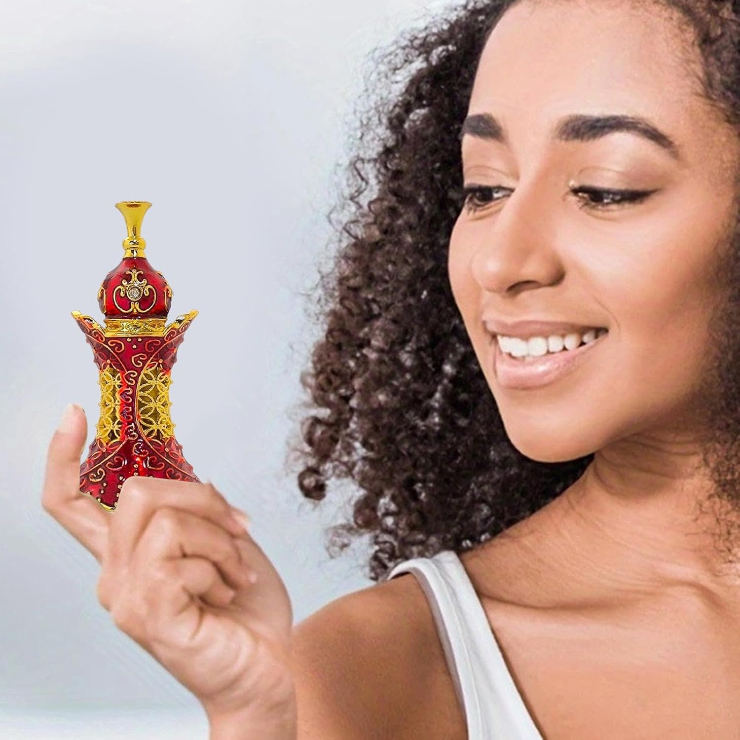 Women'S Perfume Gift Sets, Elegant Scent Perfume, Lasting Fragrance Perfume Oil, Portable Women'S Perfume Oil for Girlfriend, Wife, Friend, Sister, and Daughter, Exotic and Elegant Scent 5Ml Middle Ea image number 3