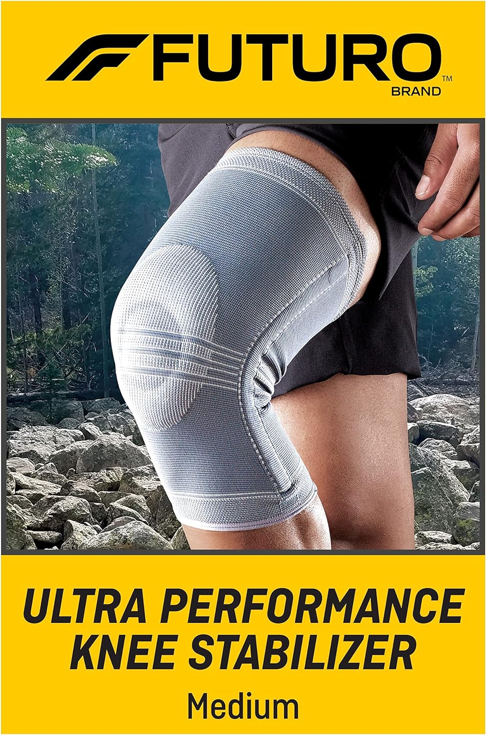 Futuro Active Knit Knee Stabilizer Medium 48190EN image number 5