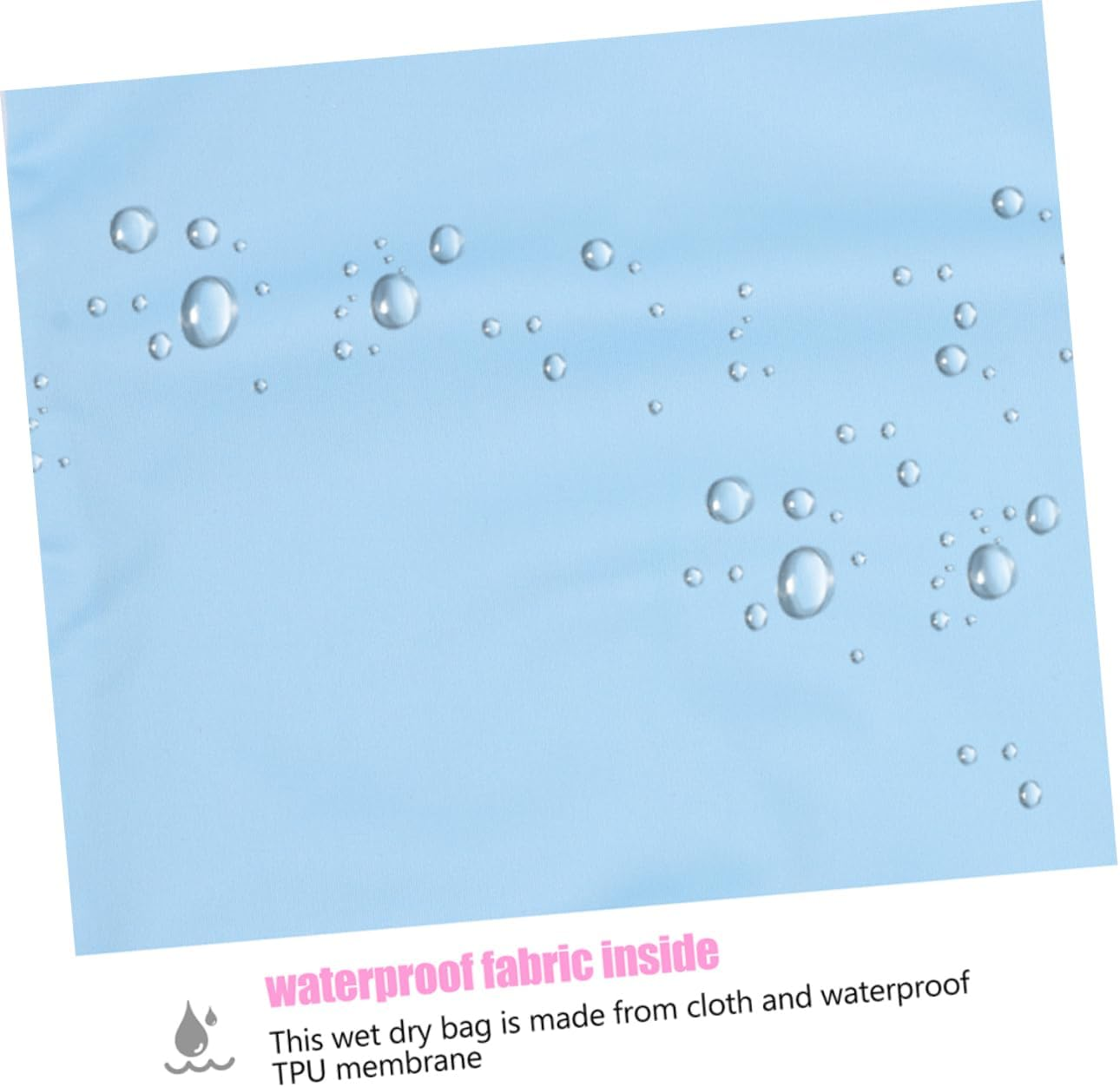 MERRYHAPY 2Pcs Multi-Function Diaper Storage Bag Wet Bag for Travel Lightweight Diaper image number 2