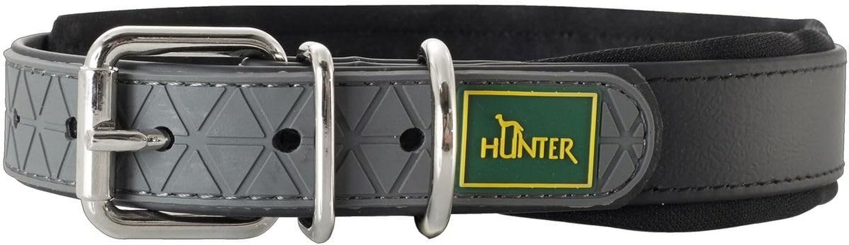 HUNTER Convenience Comfort Collar with Soft Neoprene, 55 Cm, Black image number 1