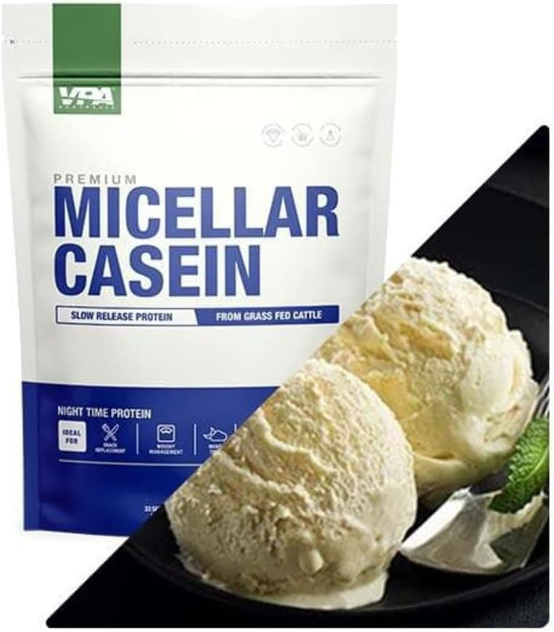 VPA&reg; Australia Micellar Casein - Vanilla, Athlete Approved, Vegetarian Friendly, 1Kg (33 Servings) image number 4