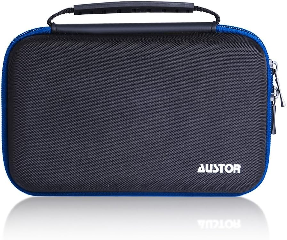 AUSTOR Case for Nintendo New 3DS Xl(Black+Blue) image number 5