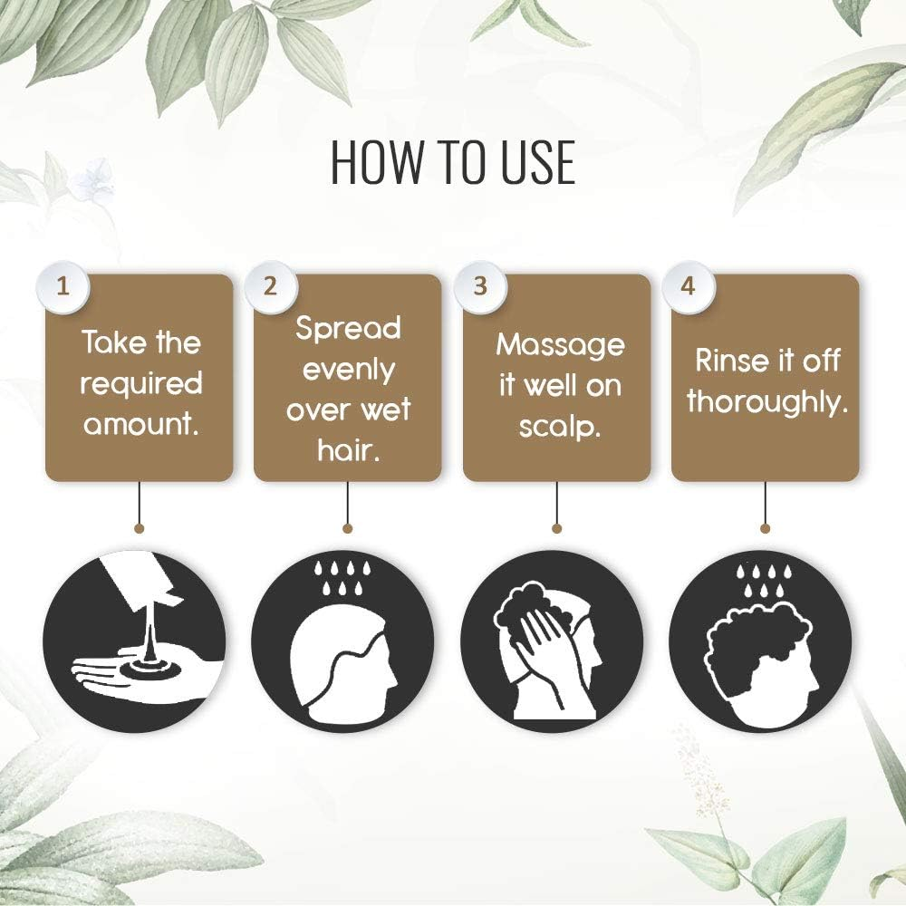 Khadi Natural Ayurverdic Amla & Reetha Hair Cleanser (Pack of 2), 210Ml Each, Strengthens Hair, Prevents Premature Greying, Dandruff, Hair Fall, for Dry Hair, Frizzy Hair, Oily Hair, for Women & Men