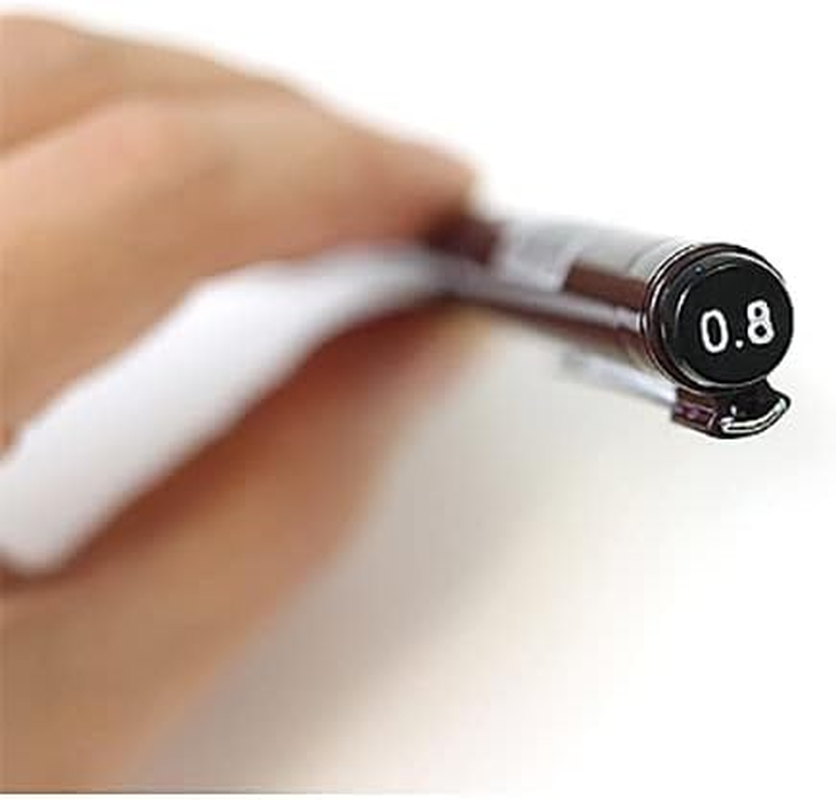 Rotring 0.1Mm, 0.2Mm, 0.3Mm, 0.5Mm, 0.8Mm Line Thickness Tikky Graphic Fineliner with Black Pigmented Lightfast and Water Resistant Ink for Long Life Drawings, Sketching, Non-Refillable, 5 Pen Set