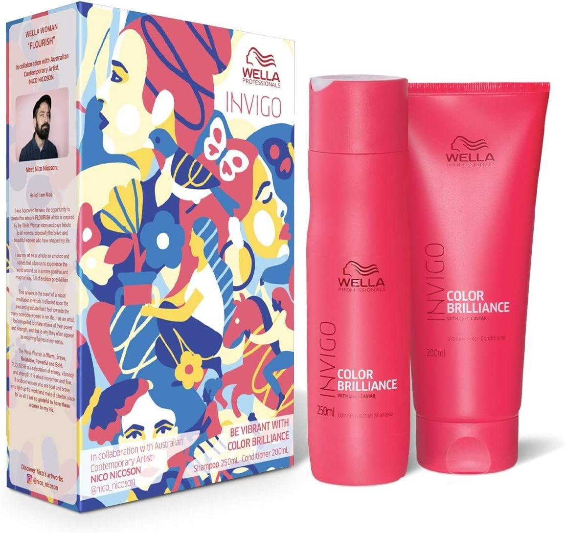 Wella Professionals Invigo Color Brilliance Shampoo Conditioner Duo Pack image number 2