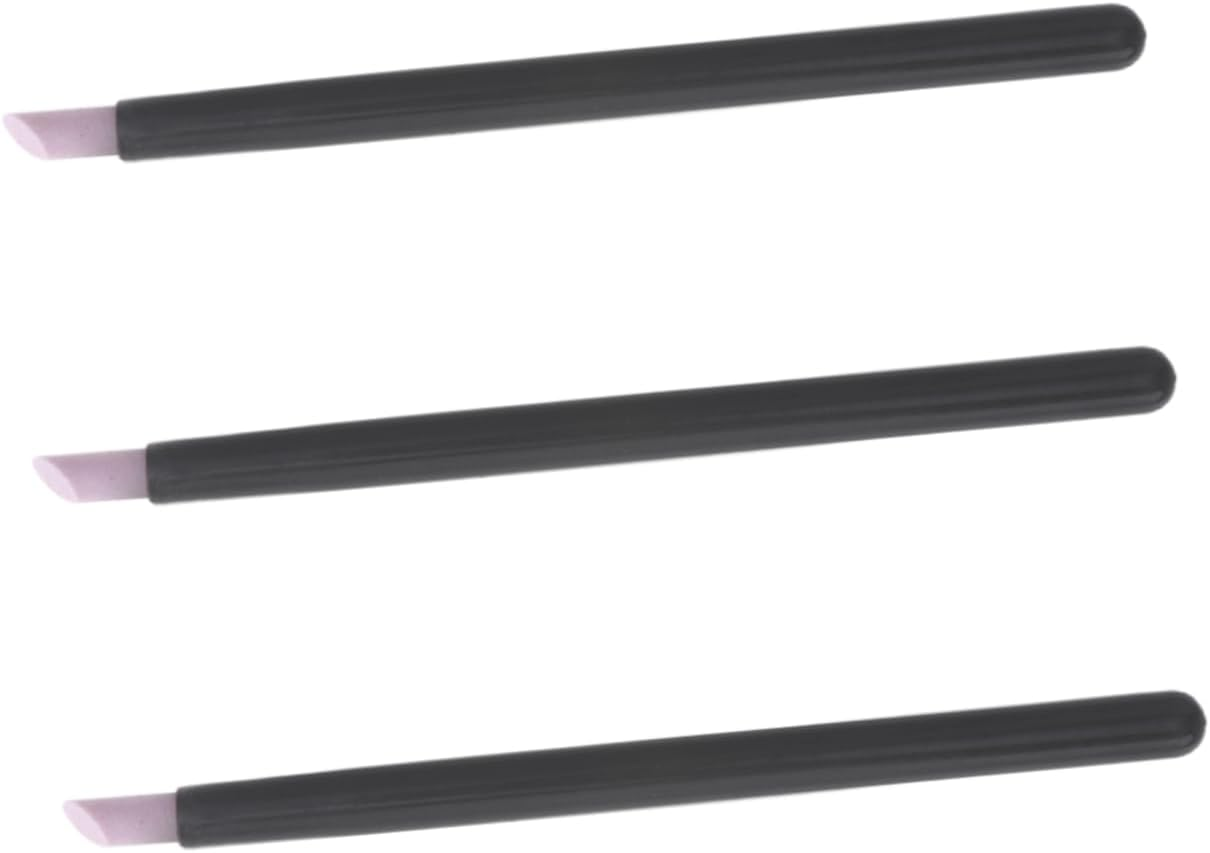 ABOOFAN 3Pcs File Set Sturdy Stone Sanding Tools for Cuticle Care and Dead Skin Removal Professional Manicure and Pedicure Accessories image number 6