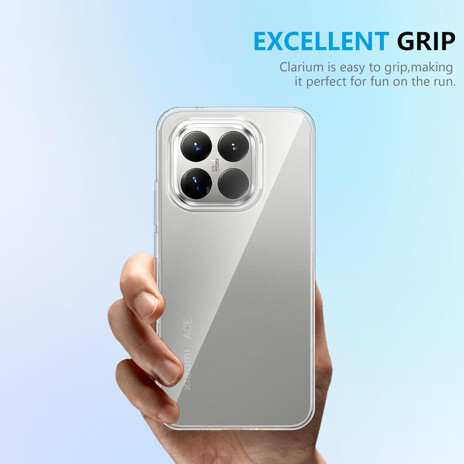 Effcotuo Case for Xiaomi 15T 5G Cover with 2 Pieces Screen Protector for Tempered Glass Screen Protector Transparent Mobile Phone Case Transparent Silicone TPU Protective Case - Vivo X300 Pro image number 7