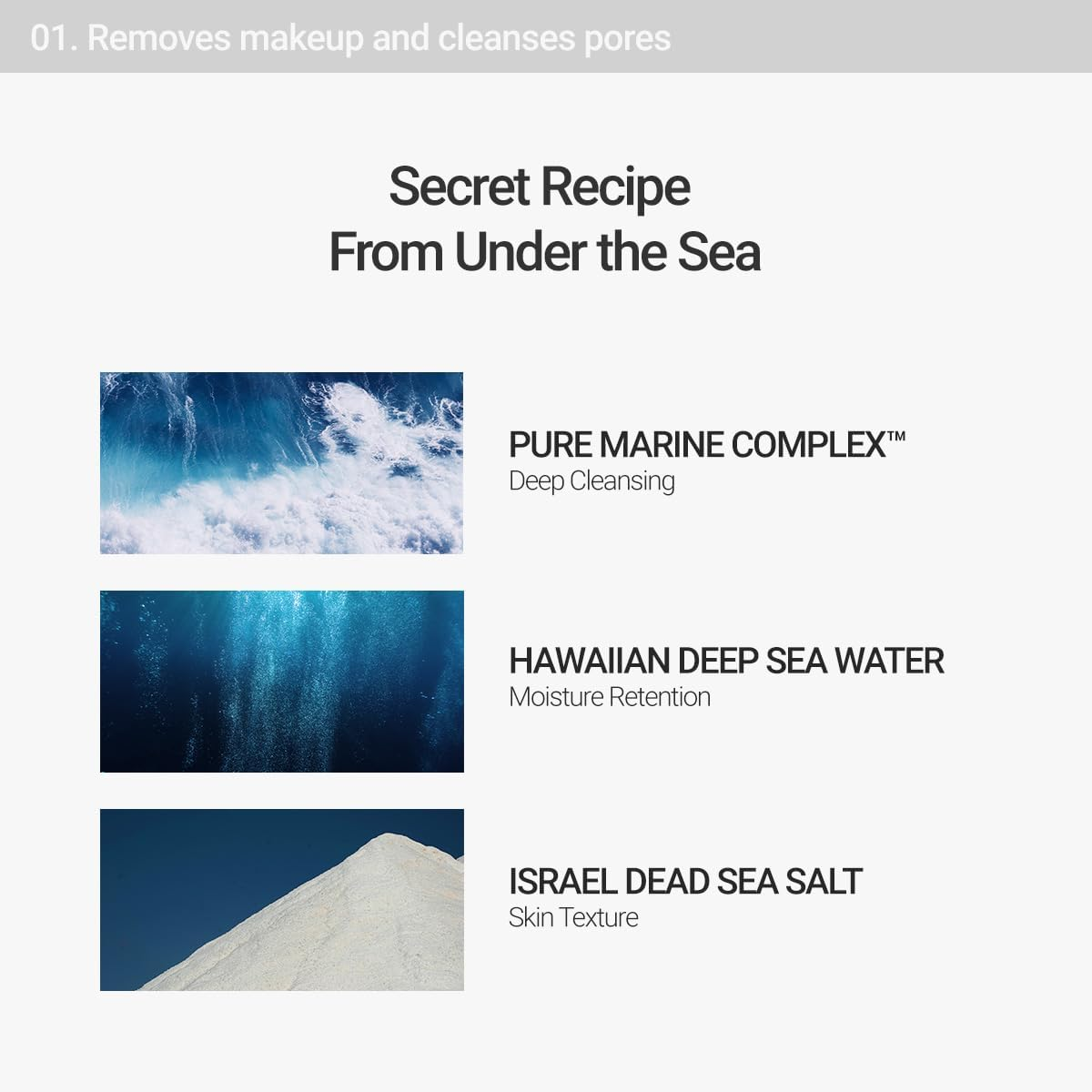 Rovectin Clean Marine Micellar Deep Cleansing Water 400 Ml image number 5