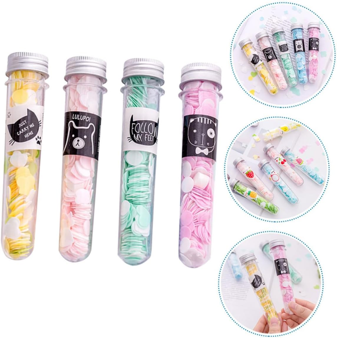 UPKOCH 4Pcs Travel Soap Paper Bath Flakes Disposable Soap Body Wash Paper Fragrant Hand image number 6