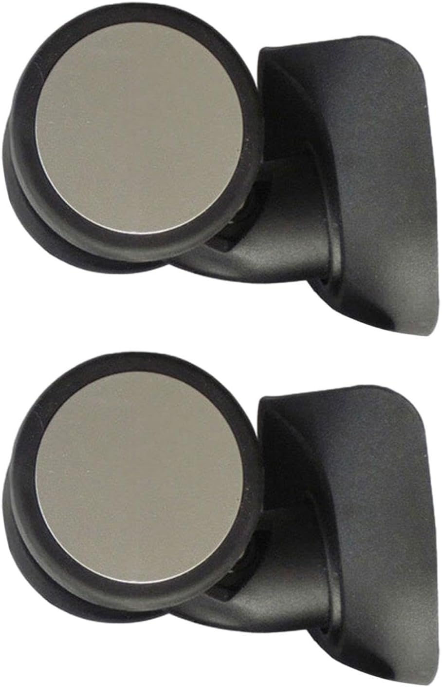 "Abbraccia" 2 Pieces Luggage Wheels Suitcase Casters DIY Accessory Durable Versatile Silent Rolling Black Double Row Wheels 360 Swivel image number 5