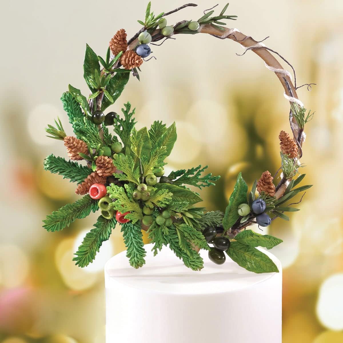 ZHUOJIE Winter Foliage Flower Pro Mould Silicone Mold Fondant Cake Decorating Tool Gumpaste Sugarcraft Chocolate Forms Bakeware Tools image number 3