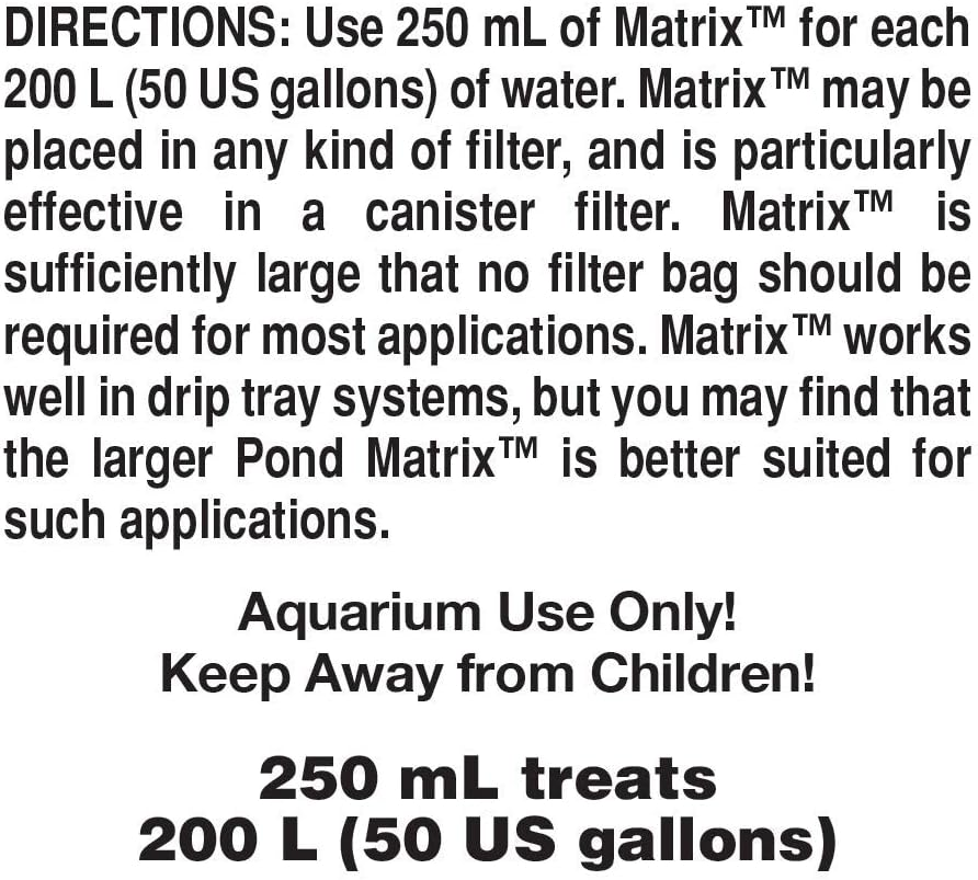 Seachem Tidal 55 Matrix 250 Ml, 250 Ml image number 1