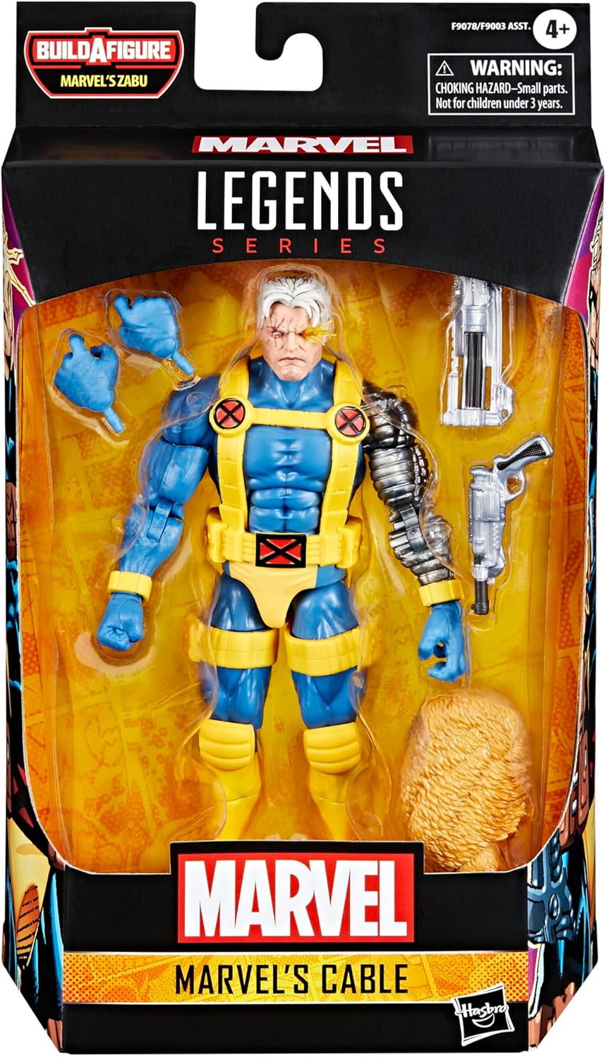 Marvel Legends Series Marvel'S Cable Comics Action Figure image number 4