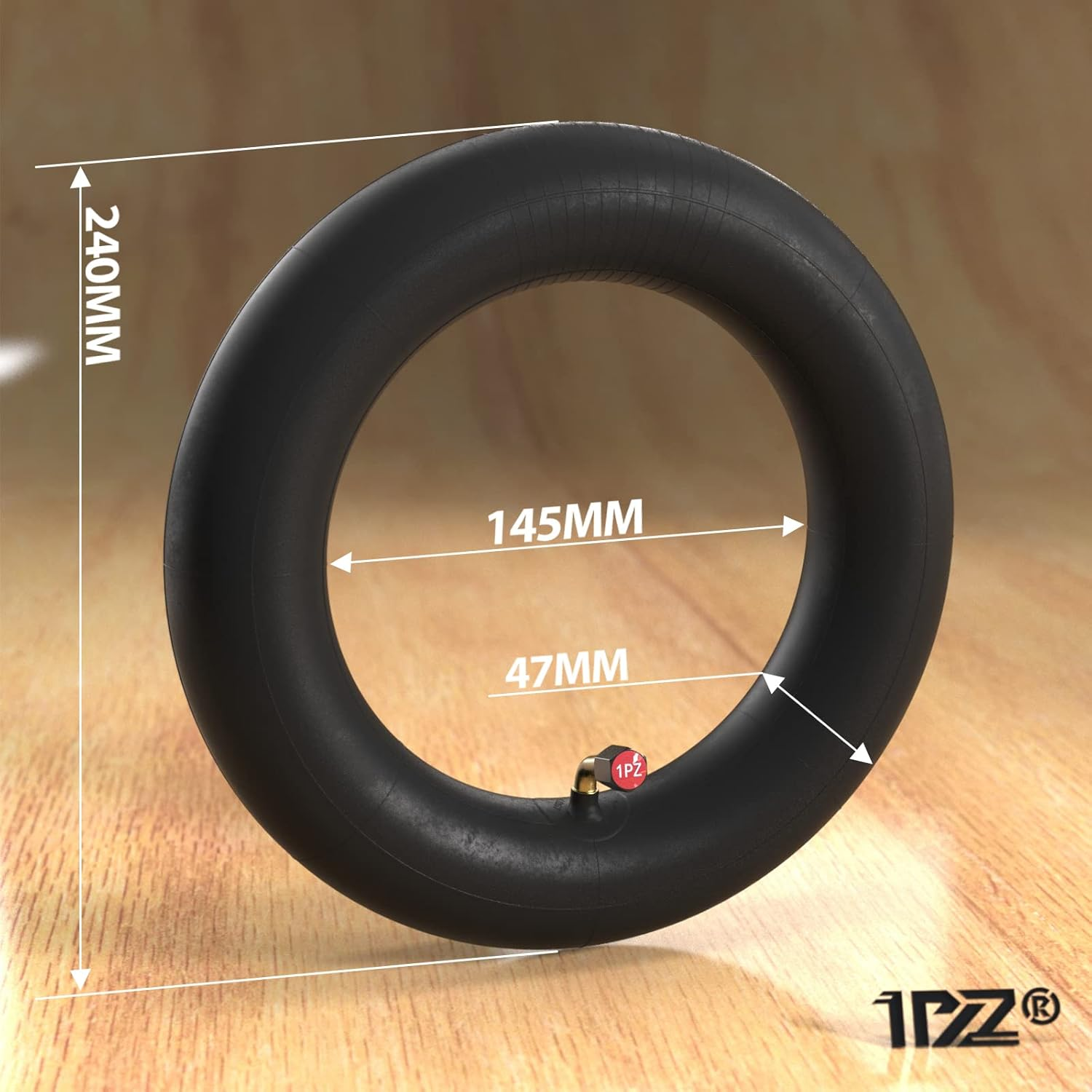 1PZ 1NT-3IN Heavy Duty 10X3.0 Inner Tube 10 Inch Tires Replacement for Kugoo M4 Pro 10 Inch 80/65-6 255X80 90/65-6.5 80/65-6.5 Electric Scooter image number 1