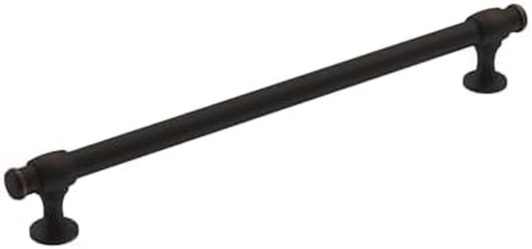 Amerock | Cabinet Pull | Matte Black | 8-13/16 Inch (224 Mm) Center-To-Center | Winsome | 1 Pack | Drawer Pull | Cabinet Handle | Cabinet Hardware