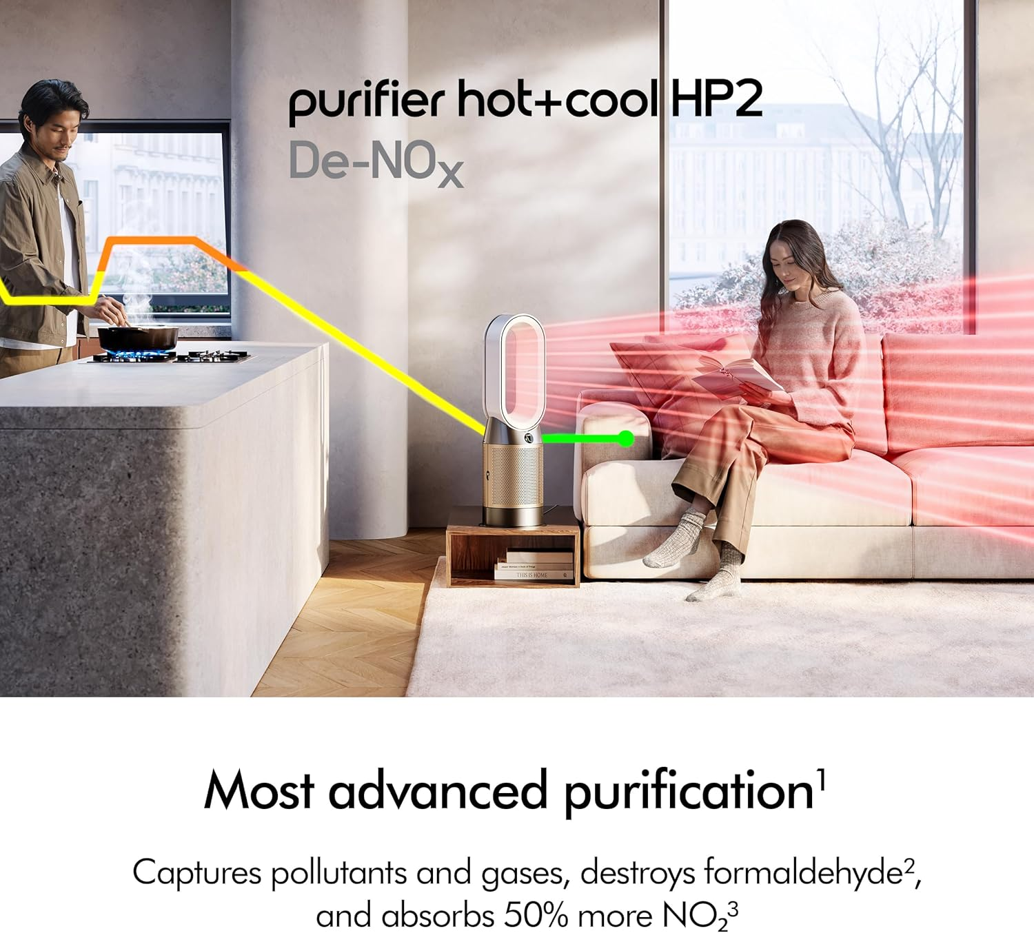 Dyson Purifier Hot+Cool HP2 De-Nox image number 6