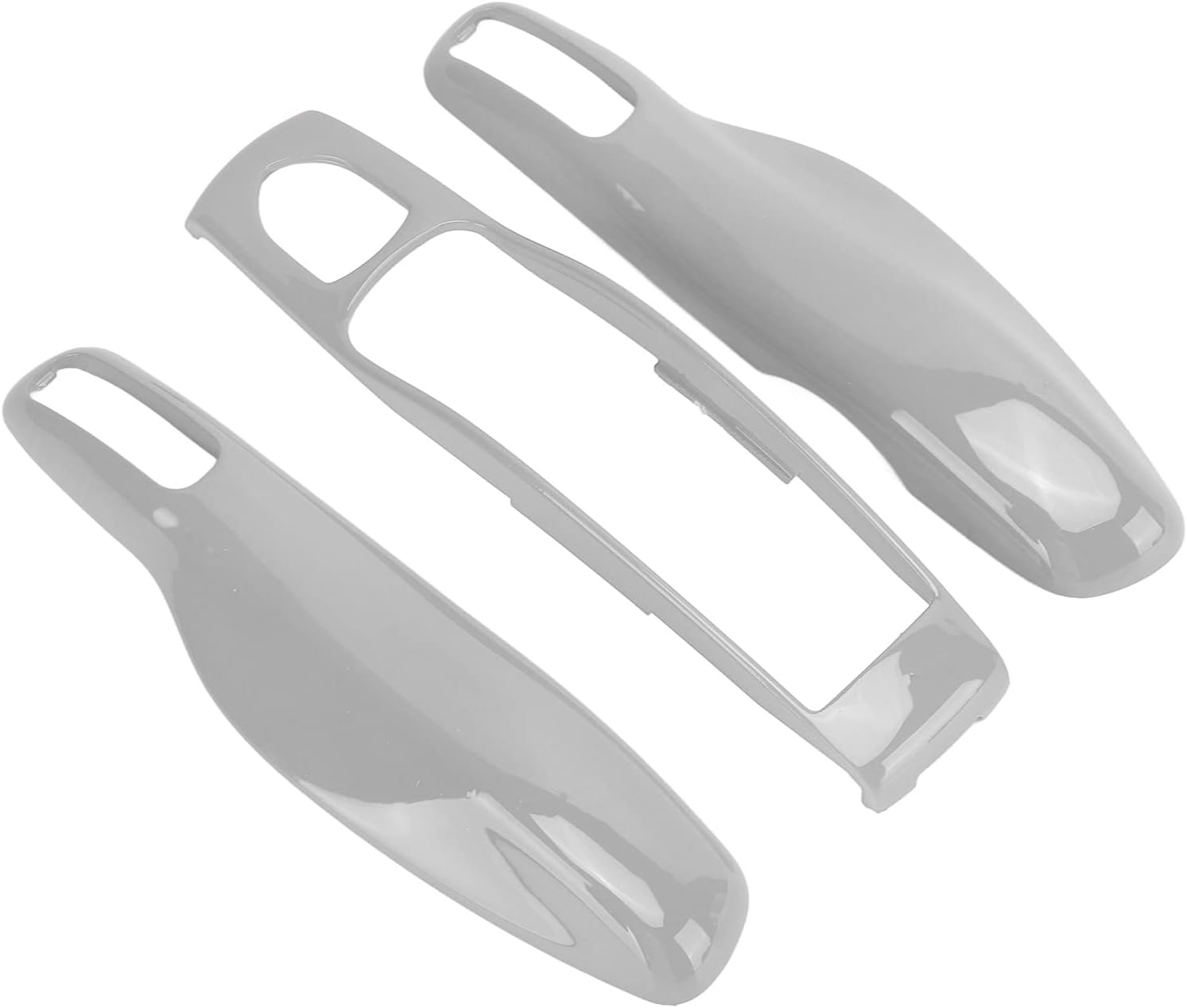 Key Fob Shell Cover for Porsche 911 & 718 - Durable Protective Car Key Case Replacement, Easy Installation (Grey) - Charcoal Grey image number 7