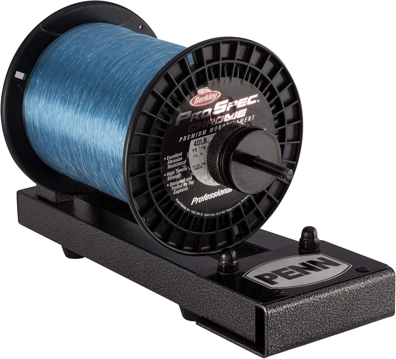 PENN Fishing HD Line Winder Fishing Line Spooler, Black